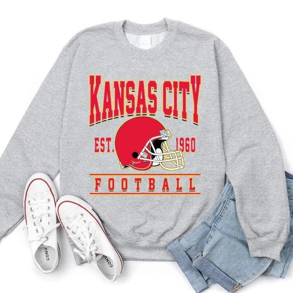 Kansas City Football Unisex Crewneck Sweatshirt